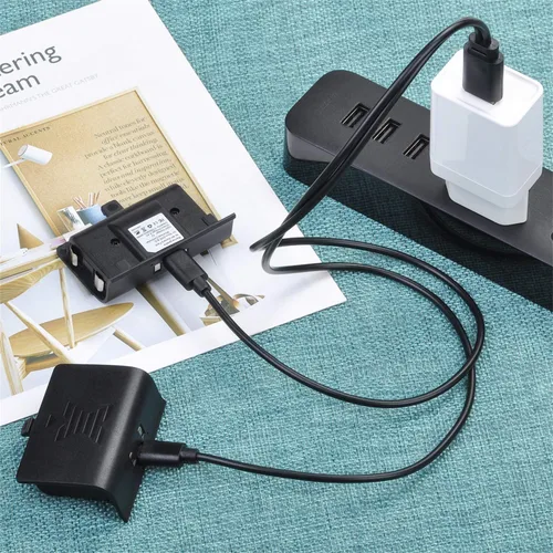 Vista 2 de PowerTrust Rechargeable Battery Compatible with Xbox One Controller Battery with 2 in 1 Micro USB Cable and Charge Kit for Xbox OneOne SOne XElite