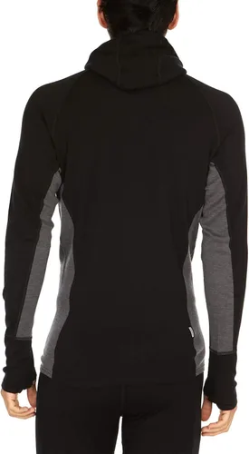 Vista 2 de Minus33 Merino Wool Trailblazer - Sudadera con capucha con cremallera completa para hombre, tela renovable sin picazón