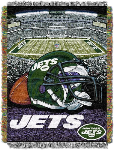 Vista 32 de Northwest NFL Woven Tapestry Wall Hanging, 48 x 60 Inches, Officially Licensed, Decorative Fringes