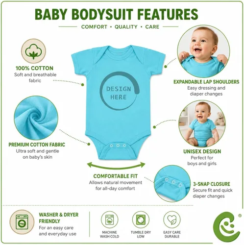 Vista 4 de Baby Bodysuit My Big Brother Has Paws Dog Lover Pet Boy & Girl Baby Clothes Solo un diseño blanco