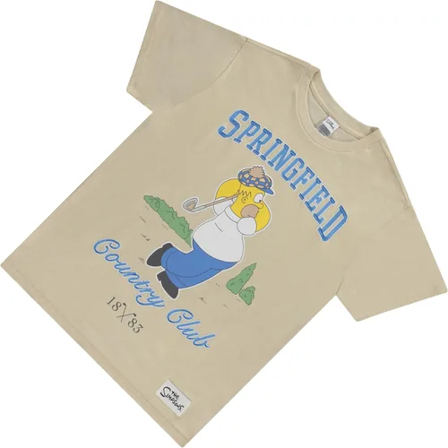 Vista 6 de The Simpsons Camiseta clásica de Bart Simpson Homer, Bart, Lisa Tee Tie Dye para hombre