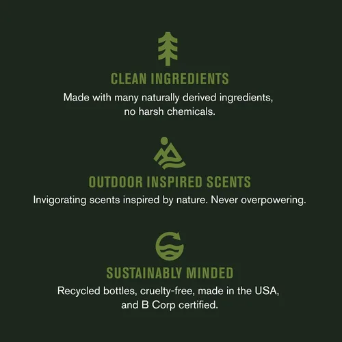 Vista 7 de Every Man Jack Set de regalo para el baño y el cuerpo para hombre, aroma ámbar + sándalo, ingredientes limpios, incluye gel de baño hidratante