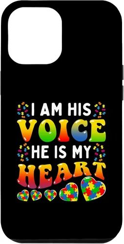Vista 6 de Funda para iPhone 15 Mom Mama Autistic Autism Concientización Mes