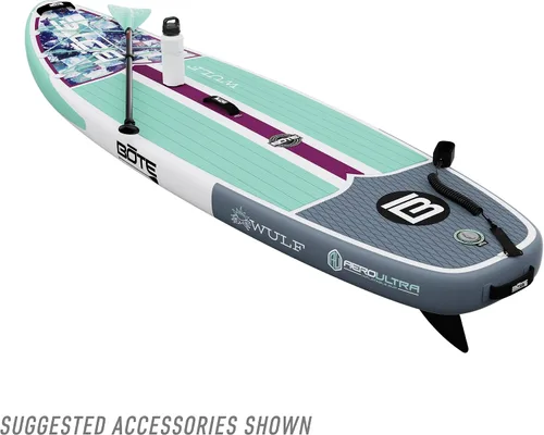 Vista 6 de BOTE Wulf Aero Kit de Tabla de Paddle Inflable para Estar de Pie Incluye Accesorios Remo Ajustable Bolsa de Viaje iSUP Bomba Inflable Correa