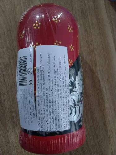 Vista 5 de Muñecas rusas de anidación para niños, muñeca Matryoshka 10 piezas hechas a mano