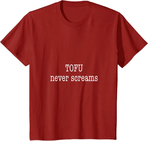 Vista 8 de Tofu Never Screams - Camiseta vegana de bienestar animal