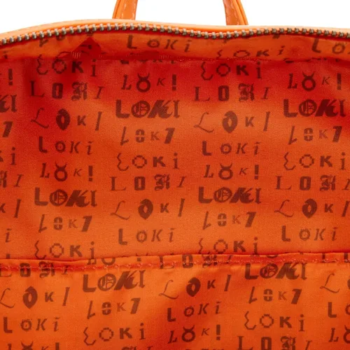 Vista 7 de Loungefly Marvel Loki Variant TVA Mini Mochila, Multi, Mochila