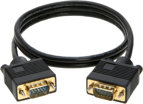 Vista 10 de Cables Direct Online Cable de monitor SVGA de 3 pies - macho a macho VGA a VGA 1080P para PC, proyector, computadora portátil, TV