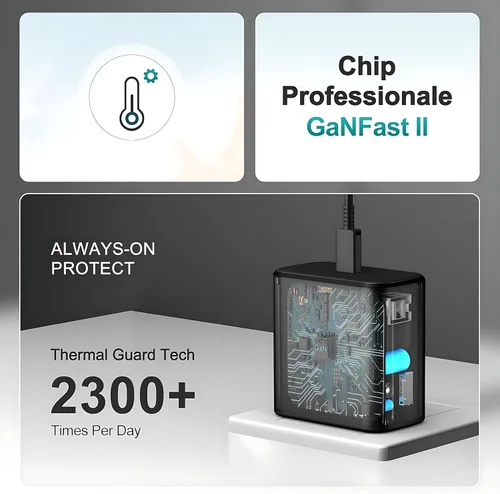 Vista 6 de Samsung - Cargador de teléfono súper rápido compatible con cargador rápido USB C de 45 W, cable de carga rápida de 10 pies tipo C para Samsung