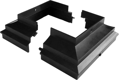 Vista 4 de Nuvo Iron PCCA4B Adaptador de collar de poste de 4 pulgadas, tapa negra, 1 unidad (paquete de 1)