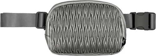Vista 56 de C.C Bolsa de cintura para mujeres – Riñonera acolchada cruzada para el cuerpo con correa ajustable, idea de regalo de moda, Ajuste regular