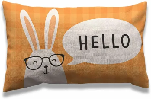 Vista 27 de AOYEGO Funda de almohada decorativa 12x20 pulgadas con diseño de aguacate haciendo ejercicio con aro hula hoop, fundas de almohada rectangulares