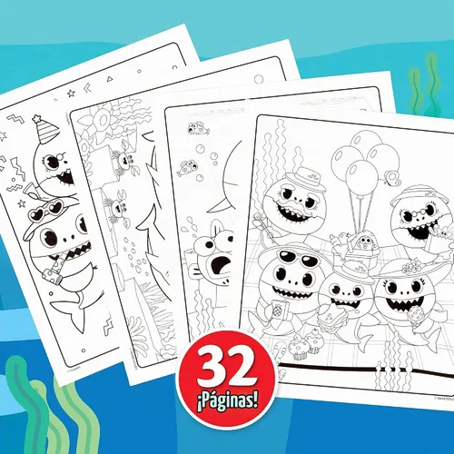 Vista 4 de Crayola Baby Shark - Juego artístico