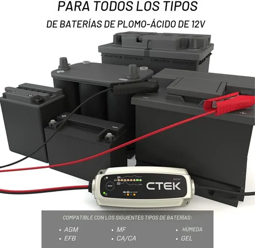 Vista 4 de CTEK - 40-206 MXS 5.0 - Cargador y mantenedor de batería completamente automático de 4.3 amperios 12V