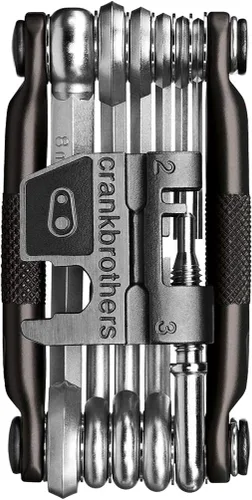 Vista 11 de Crankbrothers Multi Tool M 17 Negro Mate Rojo equipo de ciclismo