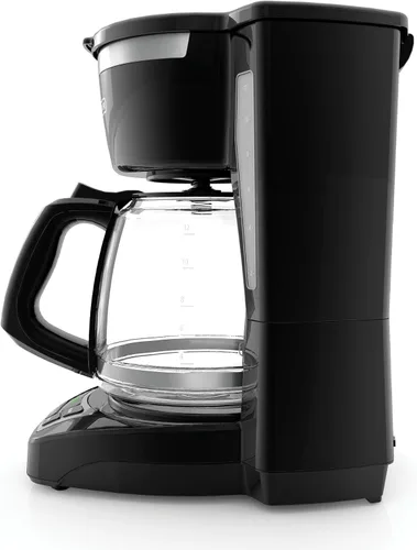 Vista 3 de BLACK+DECKER 12-Cup Drip Coffee Maker with Vortex Brewing Negro