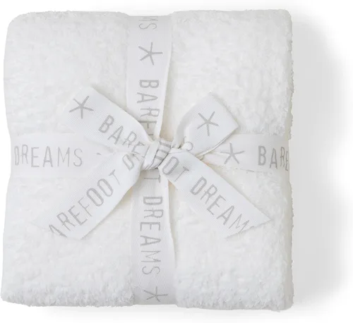 Vista 7 de Barefoot Dreams® CozyChic® Manta para cochecito, Almendra, 30"x40