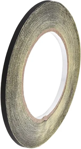 Vista 4 de uxcell Cinta de tela de acetato de 0.197 in para portátil reparación de guitarra eléctrica auto cinta adhesiva de alta temperatura negro 98.4