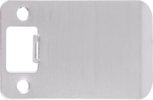 Vista 24 de Placa de impacto de esquina redonda con reborde extendido, 2-1/4" x 1-1/2", (2" de longitud total), latón antiguo de Stone Harbor Hardware