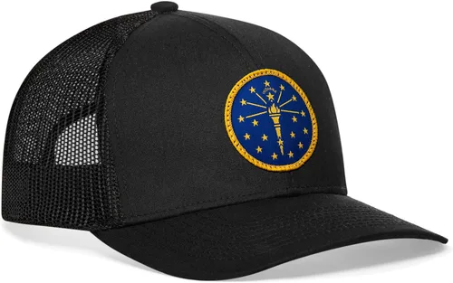 Vista 60 de HAKA Gorra de béisbol unisex con diseño de bandera del estado Gorra de béisbol de malla de camionero