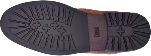 Vista 7 de Dingo para hombre Andy cordones botas tobillo - marrón