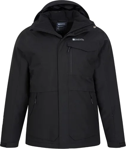 Vista 4 de Mountain Warehouse Comet II - Chaqueta de esquí para hombre, impermeable, transpirable