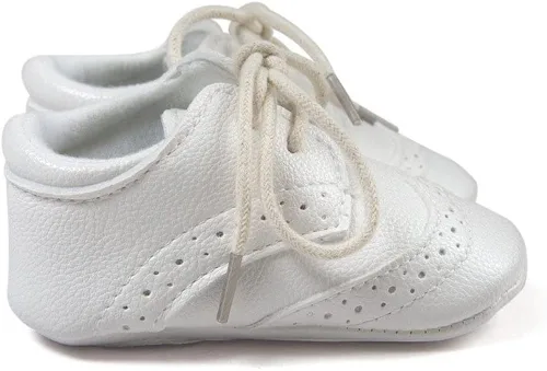 Vista 5 de ESTAMICO Zapatos para bebés niños Prewalker PU Sneakers