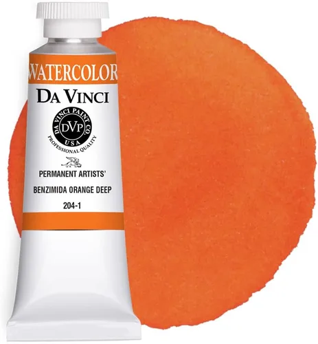 Vista 169 de DA VINCI PAINTS Pintura Acuarela Profesional para Artistas, Azul Cobalto, 15mL