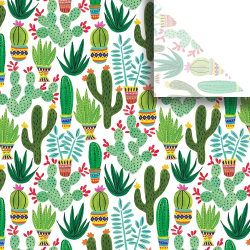 Vista 22 de Jillson Roberts Papel de seda impreso de alta calidad, 240 hojas, 20 x 30 pulgadas, ramo