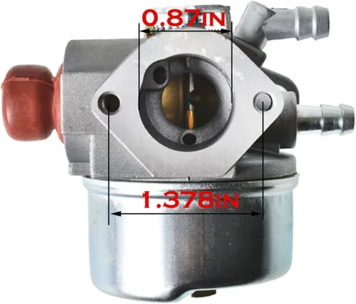 Vista 5 de ALL-CARB Carburador 640025A 640004 con filtro de aire de repuesto para Tecumseh OHH50 OHH55 OHH60 OHH65 4.5HP 5HP 5.5HP 6HP 6.5HP OHV HOR reemplazo