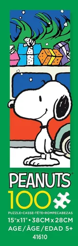 Vista 5 de Ceaco - Peanuts - Peace and Presents - Holiday - Rompecabezas de 100 piezas