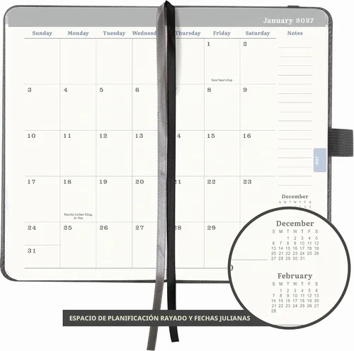 Vista 3 de Calendario de bolsillo 2026-2027 - de julio de 2026 a junio de 2027, 6.4 x