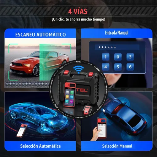 Vista 4 de Autel MaxiIM KM100 (X), 2026 OBD2 Scanner with Lifetime Free Updates