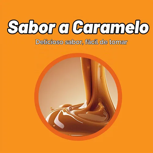 Vista 3 de Llorens Care - Sulfato ferroso 325 mg de hierro líquido, 65 mg de hierro elemental, 6 onzas, sabor caramelo (6 onzas, caramelo)