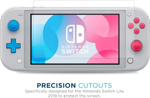 Vista 2 de Tech Armor - Protector de pantalla de cristal balístico transparente para Nintendo Switch Lite 2019 (2 unidades)