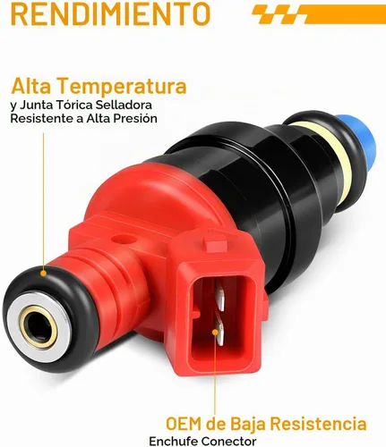 Vista 3 de 0280150931 Inyectores de combustible totalmente nuevos para: Ford Ranger Explorer 4.0L 1993 1994 1995 1996, Aerostar 1996, Navajo 1993-1994, B4000