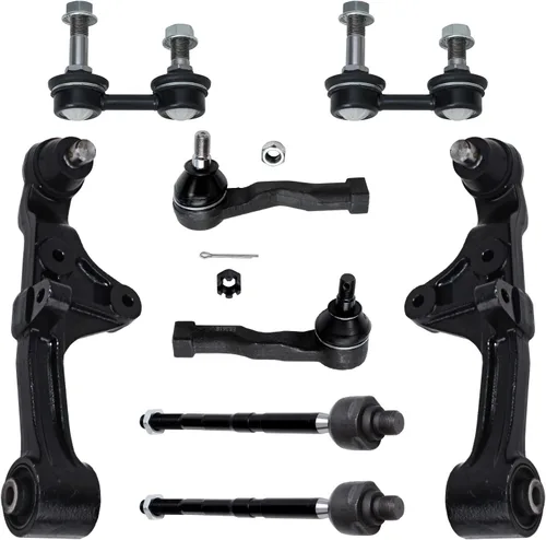 Vista 80 de Detroit Axle - Kit de suspensión frontal de 8 piezas para Chevy Silverado
