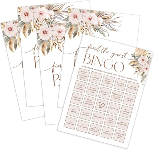 Vista 9 de Decoraciones bohemias para despedida de soltera, juego de despedida de soltera con zapatos de boda, Love Is In Bloom despedida de soltera, ideas