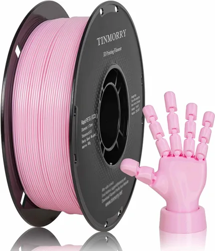 Vista 21 de TINMORRY - Filamento PETG CF de 1.75 mm para impresora 3D, compatible con Bambu LAB, Creality K1C, QIDI MAX3, FLASHFORGE Adventurer 5M, Prusa MK4