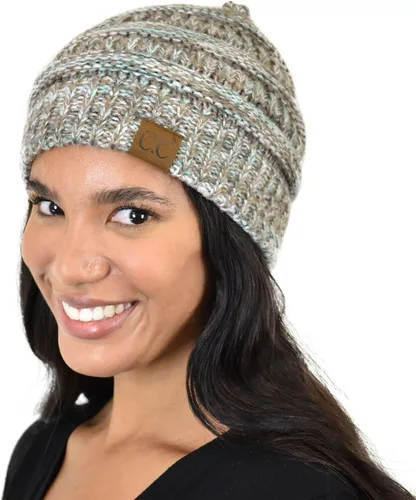 Vista 533 de C.C Trendy Warm Chunky Soft Stretch Cable Knit Beanie