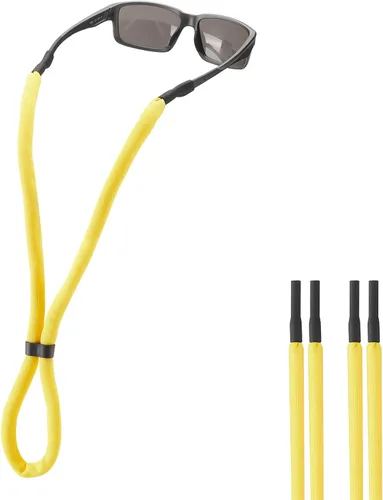 Vista 9 de Soporte para correa de lentes de sol para flotar, cordón ajustable para correa de lentes para hombres y mujeres, soporte para correa de gafas