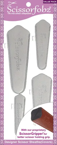 Vista 24 de Fundas protectoras para tijeras de diseño, para pequeñas tijeras de bordado, color verde mar, #SS-7