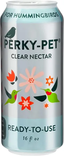 Vista 6 de Perky-Pet 522 Néctar de colibrí transparente listo para usar en lata de aluminio reciclable – 4 latas, 16 onzas cada una – 64 onzas líquidas