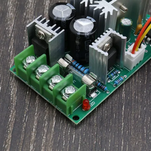 Vista 6 de Create idea PWM Módulo controlador de velocidad del motor DC 12V 24V 36V 48V velocidad ajustable PWM controlador gobernador electrónico interruptor