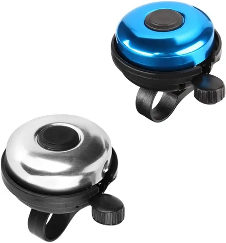 Vista 38 de Accmor Campana de Bicicleta Clásica, Campana de Bicicleta de Aluminio, Campana de Bicicleta de Sonido Fuerte Nítido y Claro para Adultos y Niños