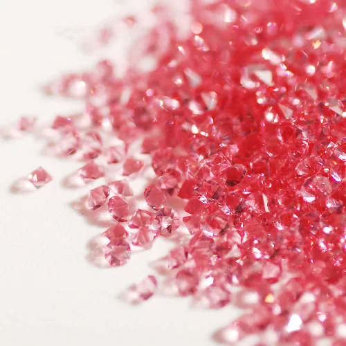 Vista 11 de 5000 cuentas de diamantes de imitación de cristal de diamante ultra mini de 0.044 pulgadas con parte trasera plana, cristales iridiscentes, brillo