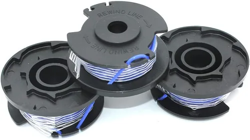 Vista 8 de 3PK carrete con línea para Ryobi Trimmer Edger P2002 RY24021 RY40200 P2003 RY24200 P2004 P2005 RY40021 P2006 P2200 P2006A P2000 Craftsman 31550