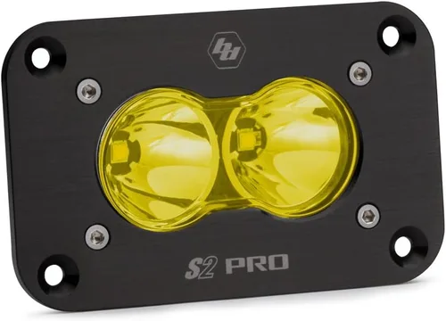 Vista 6 de Baja Designs S2 Pro LED Negro Empotrable Luz Pod (conducción/combinado; ámbar)