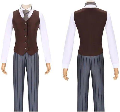Vista 7 de Tim Burton's Corpse Bride Cosplay Disfraces Anime Victor Van Dort Trajes Cosplay Ropa