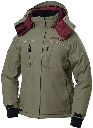 Vista 2 de Striker Women's Prism Durable Water-Resistant Insulated Outdoor Ice Fishing Jacket with Sureflote Flotation Technology
